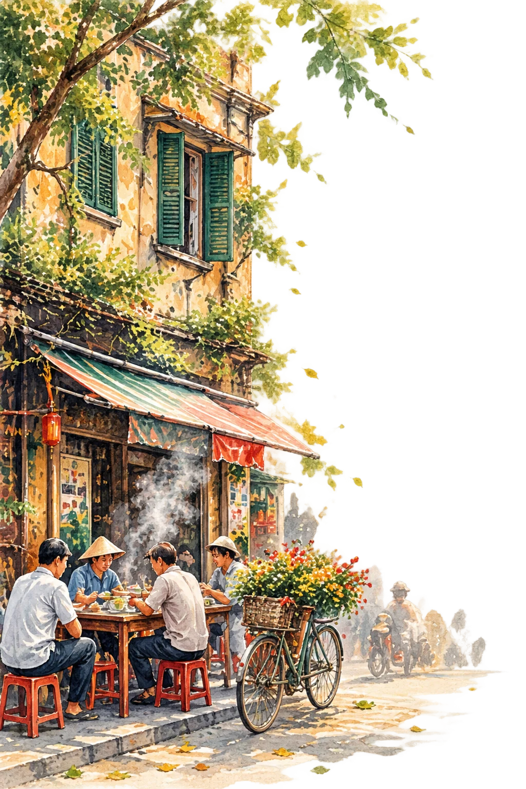 Ambiance vietnamienne inspirée de Hanoï