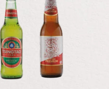 Bière — photographie du menu PHỞ 55