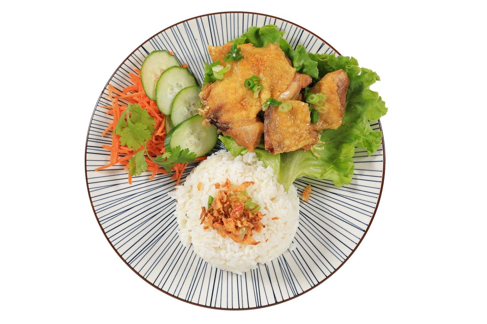 Riz au poulet — photographie du menu PHỞ 55